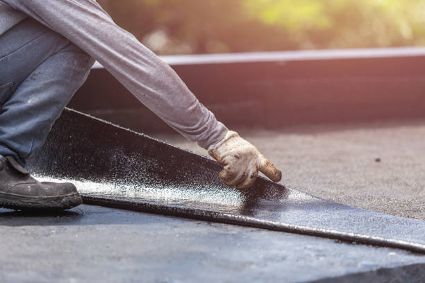 Professional Waterproofing technician working in Smithfield, NC